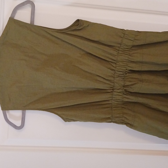 Forever 21 army green parachute texture jumpsuit - Picture 3 of 4